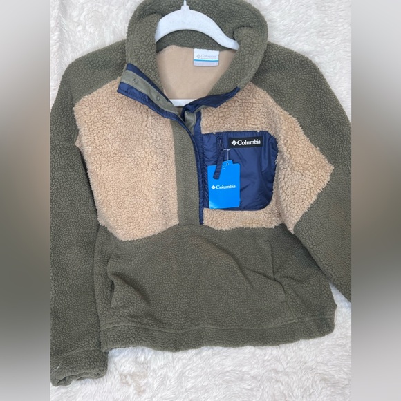 Columbia Lodge sherpa pullover fleece - Picture 3 of 6